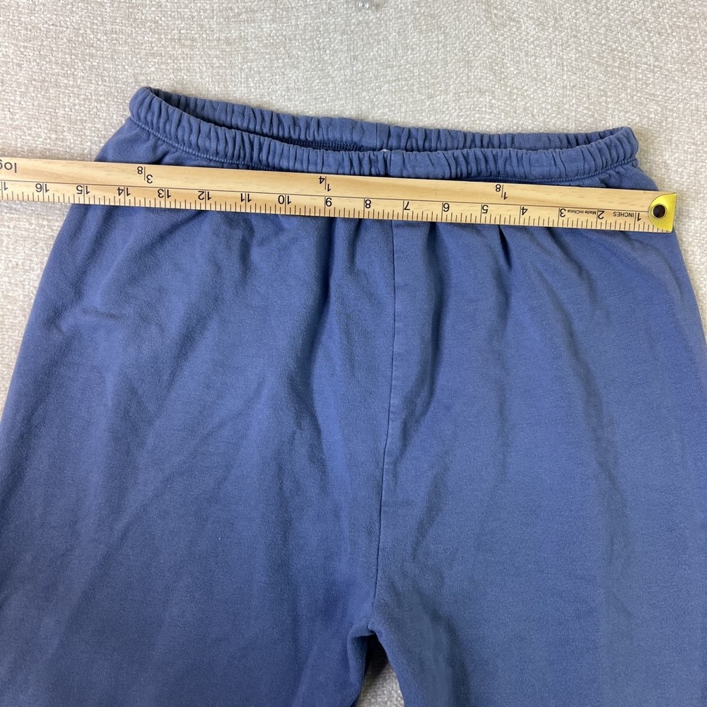 Aerie Fleece Lightweight Joggers Blue Lounge Cozy Sweatpants Women's S Short - Picture 4 of 6